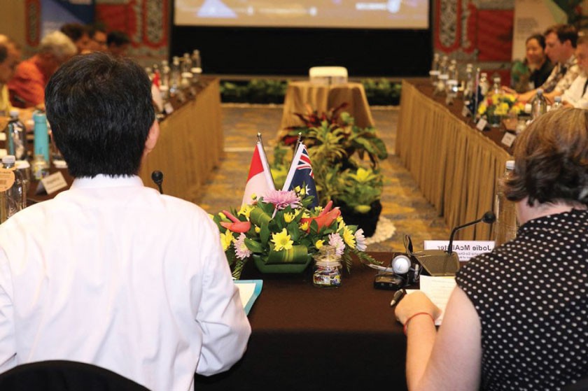 Indonesian and Australian Co-Chairs led the 8th Partnership Meeting in Bali, Indonesia